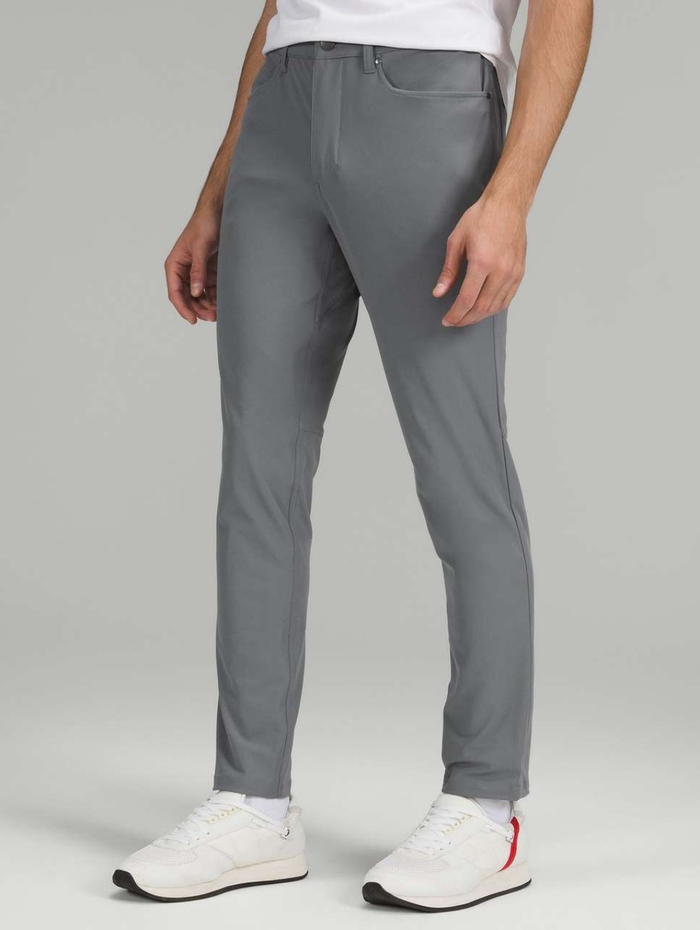 Lululemon ABC Pant Slim Men's Casual Pants Size 33/28" Inseam Warpstreme Gray
